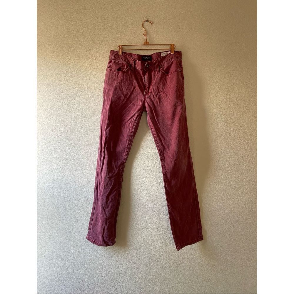 Guess red washed vintage McCrea‎ jeans size 32x32